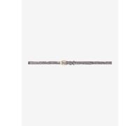 Ledergürtel BRAX "Style DAMENGÜRTEL", Damen, Gr. 105, grau, Leder, Gürtel Ledergürtel (93063825-105) grau