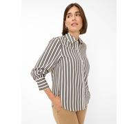 Klassische Bluse BRAX "Style VIC", Damen, Gr. 48, schwarz, Web, 88% Viskose, 12% Polyamid, Blusen (37042561-48) schwarz
