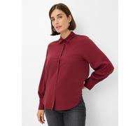 Brax Damen Hemd Style VIC mulberry, dunkelrot, Gr. 42