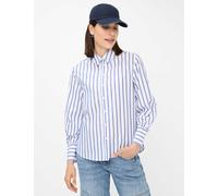 Klassische Bluse BRAX "Style VIC", Damen, Gr. 34, blau (navy), 100% Baumwolle, Blusen (72450726-34) navy