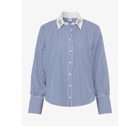 Brax Damen Hemd Style VICA GLAM midnight blue, dunkelblau, Gr. 44