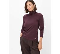 Brax Damen Langarmshirt Style CARINA L blackberry violet, dunkles lila, Gr. 48