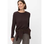 Brax Damen Langarmshirt Style CARINA L brunette, dunkelbraun, Gr. 42