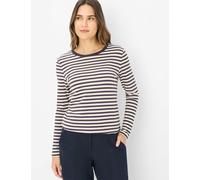 Brax Damen Langarmshirt Style CARINA L midnight blue, dunkelblau, Gr. 34