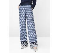 Brax Damen Palazzohose Style MAINE INDIGO MOOD, Blau, Gr. 48