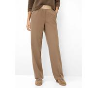Brax Damen Palazzohose Style MAINE LIGHT MOCHA, braun, Gr. 34K