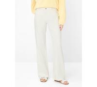 Brax Damen Palazzohose Style MAINE OFFWHITE, denim cremeweiß, Gr. 36K
