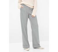 Brax Damen Palazzohose Style MAINE SMOKE GREY, grau, Gr. 46K