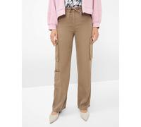 Brax Damen Palazzohose Style MAINE TAUPE, hellbraun, Gr. 40
