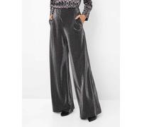 Brax Damen Palazzohose Style MARLENE MIDNIGHT BLUE, dunkelblau, Gr. 36K