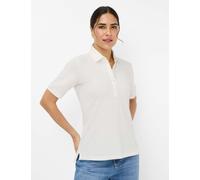 Brax Damen Polo Style CLEO offwhite, Altweiß, Gr. 34