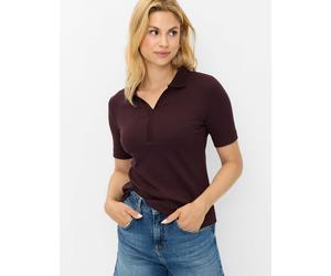 Brax Damen Polo Style CLEO S blackberry violet, dunkles lila, Gr. 34