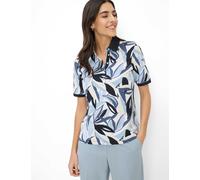 BRAX Poloshirt Damen Style CLEO S 97% Baumwolle 3% Elasthan Navy Größe 36