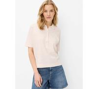 Poloshirt BRAX "Style CLIA S", Damen, Gr. 44, pink, 100% Baumwolle, Shirts (39239746-44) pink