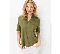Brax Damen Polo Style CLIA S olivine Grün Oliv, grün - oliv, Gr. 44
