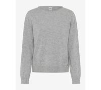 Brax Damen Pullover Style LISA cozy grey, hellgrau, Gr. 32