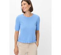 Brax Damen Pullover Style NINA blue heaven, Blau, Gr. 48