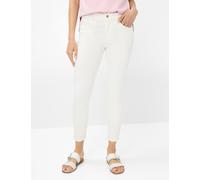 Brax Damen Röhrenjeans Style SHAKIRA S OFFWHITE, cremeweiß, Gr. 42K