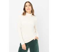 Brax Damen Shirt Style CARINA L soft ecru, cremeweiß, Gr. 48