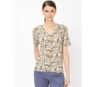 Brax Damen Shirt Style CARINA S mocha brown, dunkelbraun, Gr. 36