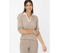 Brax Damen Shirt Style CLEO M taupe, hellbraun, Gr. 38