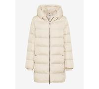 Brax Damen Steppjacke Style TORONTO canvas, hellbeige, Gr. 34