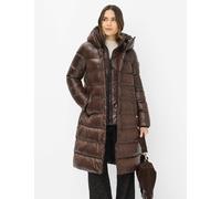 Brax Damen Steppmantel Style MONTREAL dark chocolate, dunkelbraun, Gr. 36