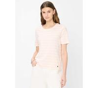 Brax Damen Streifenshirt Style CIRA S dark dusty rose, Rosa, Gr. 34