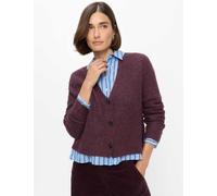Brax Damen Strickjacke Style ALICIA blackberry violet, dunkles lila, Gr. 46
