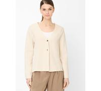 Brax Damen Strickjacke Style AMANDA dark ecru, hellbeige, Gr. 48