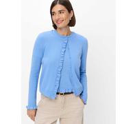 Brax Damen Strickjacke Style ANN blue heaven, Blau, Gr. 34