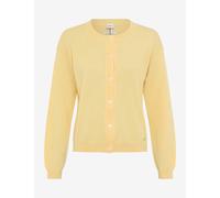 Brax Damen Strickjacke Style ANN, gelb, Gr. 46