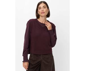 Brax Damen Strickpullover Style ELISA blackberry violet, dunkles lila, Gr. 34