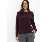 Brax Damen Strickpullover Style LESLEY blackberry violet, dunkles lila, Gr. 36