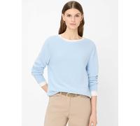 Brax Damen Strickpullover Style LESLEY vintage blue, hellblau, Gr. 34