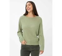 Brax Damen Strickpullover Style LISA green moss, hellgrün, Gr. 42