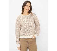 Brax Damen Strickpullover Style LIZ walnut, hellbraun, Gr. 38