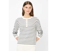 Brax Damen Strickpullover Style LUCY navy, cremeweiß, Gr. 36