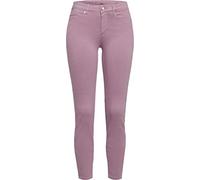 BRAX Damen Style Ana Push Up-Effekt Verkürzte Five-Pocket Skinny Jeans, Malve, 31W / 30L EU