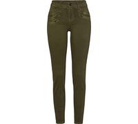 BRAX Damen Style Ana Sensation nachhaltige Five-Pocket-Röhrenjeans mit Push up-Effekt Jeans, Khaki, 36W / 32L