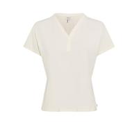 Brax Kurzarmshirt Style CAELEN S Damen 47% Baumwolle/47% Modal/6% Elasthan Gr. 38 hellbeige