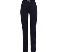 5-Pocket-Hose BRAX "Style CAROLA", Damen, Gr. 38L76, Langgrößen, blau (dunkelblau), Web, 96% Baumwolle, 4% Elasthan, Hosen 5-Pocket-Hose (19643902-76) dunkelblau