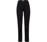 BRAX Damen Style Carola Five-Pocket-Hose in Wertigem Baumwollstretch Hose, Schwarz, 31W / 32L