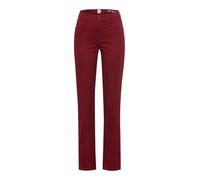 Brax Damen Five-Pocket-Hose Style CAROLA MULBERRY, dunkelrot, Gr. 44