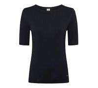 Strickpullover BRAX "Style Strickpullover", Damen, Gr. 38, blau (navy), 50% Viskose, 35% Polyamid, 15% Wolle, Langarm, Pullover (64539350-38) navy