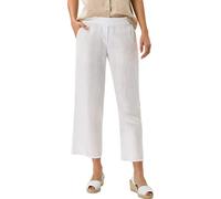 BRAX Damen Style Maine S aus Leinen Hose, WHITE, 36K