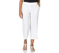 BRAX Damen Style Maine S aus Leinen Hose, White, 42K