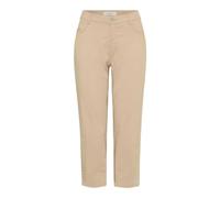 BRAX Damen Style Mary C Ultralight Cotton Capri Hose, Soft Sand,27W / 30L