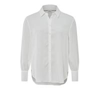 Brax Damen Hemdbluse STYLE.VIC Regular Fit Tencel Winter mit Manschetten Offwhite Größe 38
