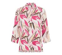 Kurzarmbluse BRAX "Style VICKI", Damen, Gr. 40, pink, Web, 100% Leinen, Blusen (73033512-40) pink